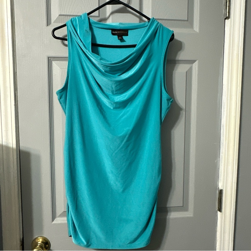 Dana Buchman Vibrant Turquoise Top